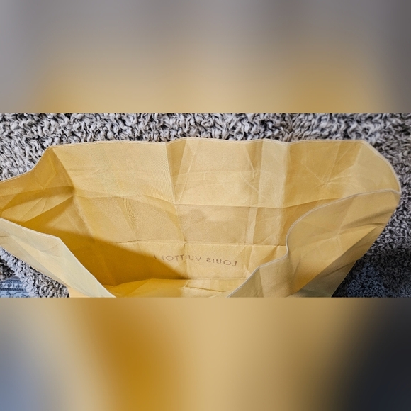 XL LOUIS VUITTON Empty Gift Dust Bag Cover Pouch Replacement Envelope Tote Purse - Picture 2 of 7